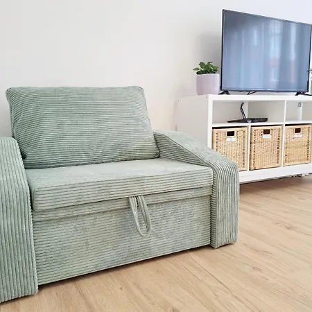 Apartment Beige Bed *